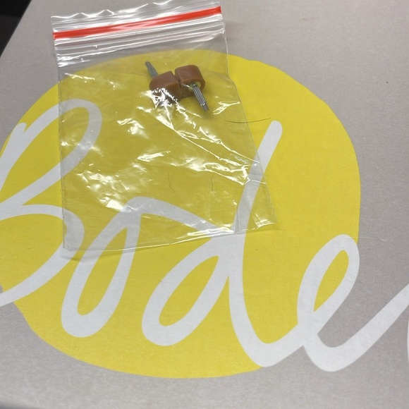 Blush Suede & Rose Gold Boden Heel - Picture 7 of 7